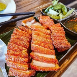 Take your taste buds on a journey to Southeast Asia with Bhan Mae Vane's delicious Lao and Thai cuisine 🍜🥢 Only a few minutes away from Summer House, get ready for mouth-watering chicken curry noodle soup, fresh spring rolls, and crispy pork belly! Instagram post from @SummerHouseAlameda on February 19, 2025 00:00:00am